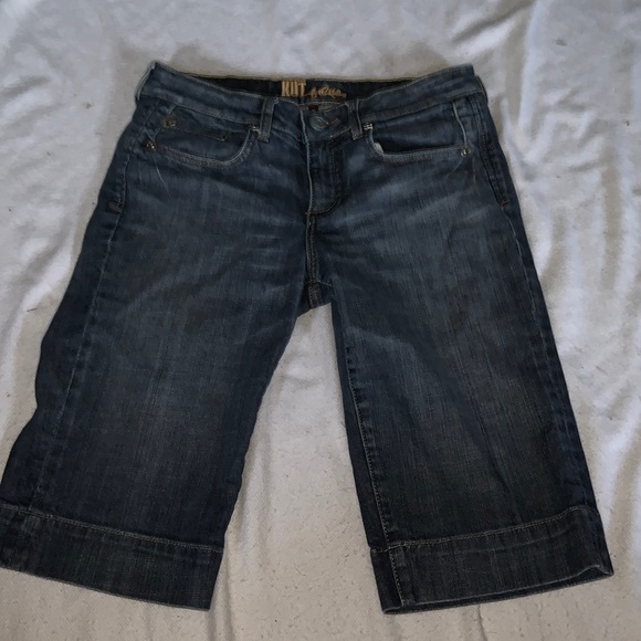 KUT from the KLOTH BERMUDA SHORTS SIZE 8 denim - Picture 1 of 8